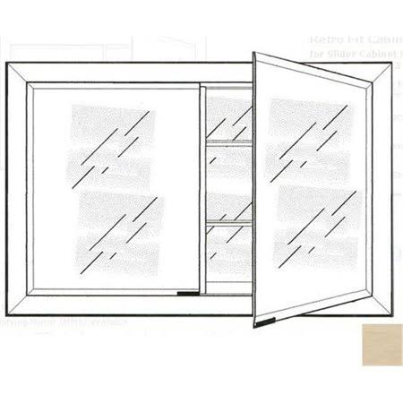 Recessed Double Door Cabinet S966428