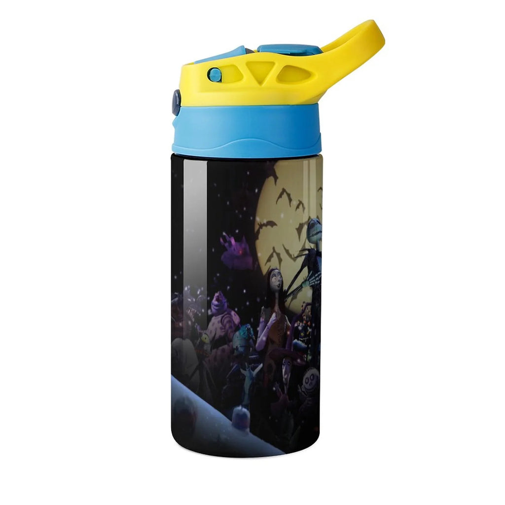 Insulated Stainless Steel Water Bottle with Straw O384