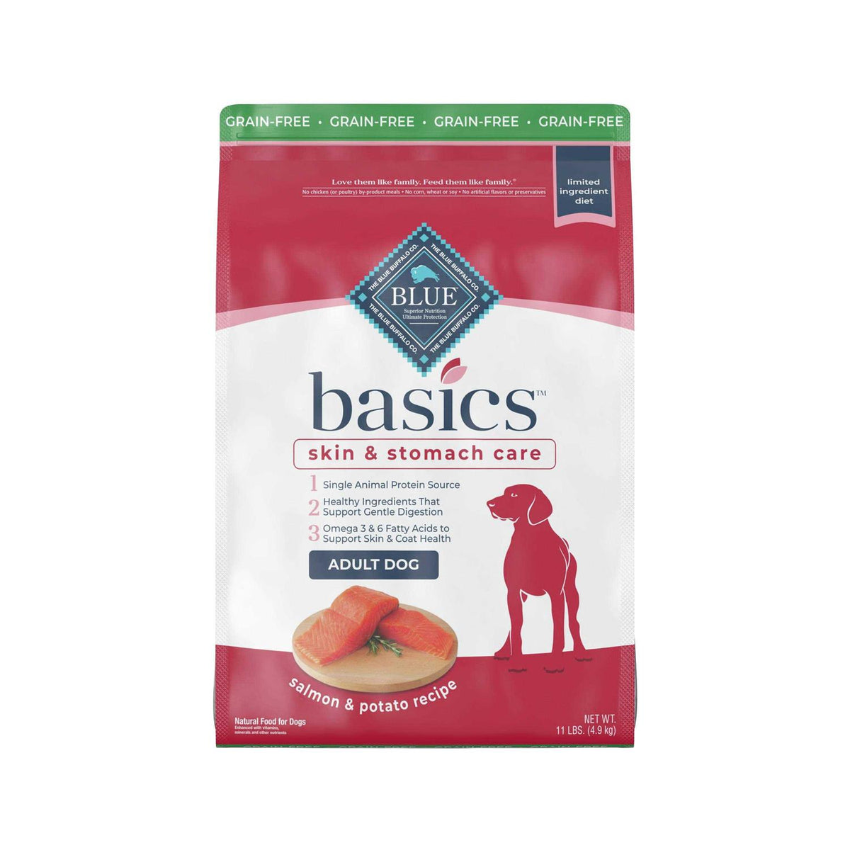 Grain-Free Salmon Dry Dog Food J564