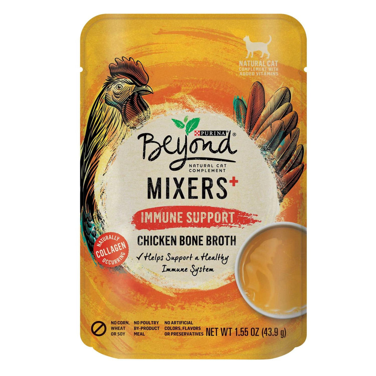 Wet Cat Food Chicken Bone Broth G3532