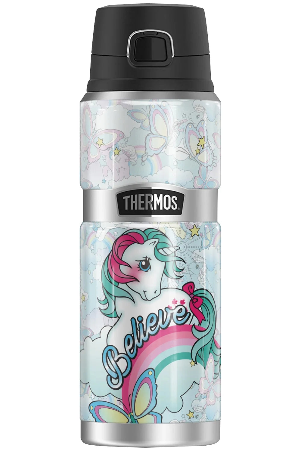 Stainless Steel Drink Bottle, Vacuum Insulated, Double Wall, 24oz K88492