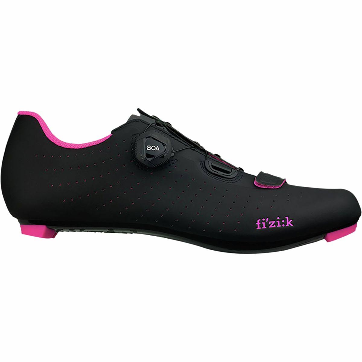 Black/Pink Fluo Road Cycling Shoes O665764