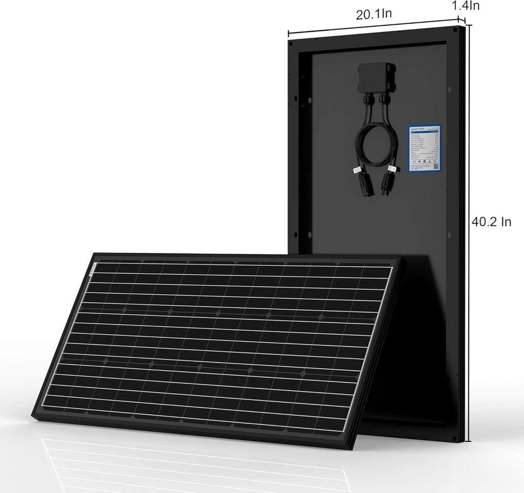 200 Watt Monocrystalline Solar Panel Kit with 30A MPPT LCD Charge Controller C875