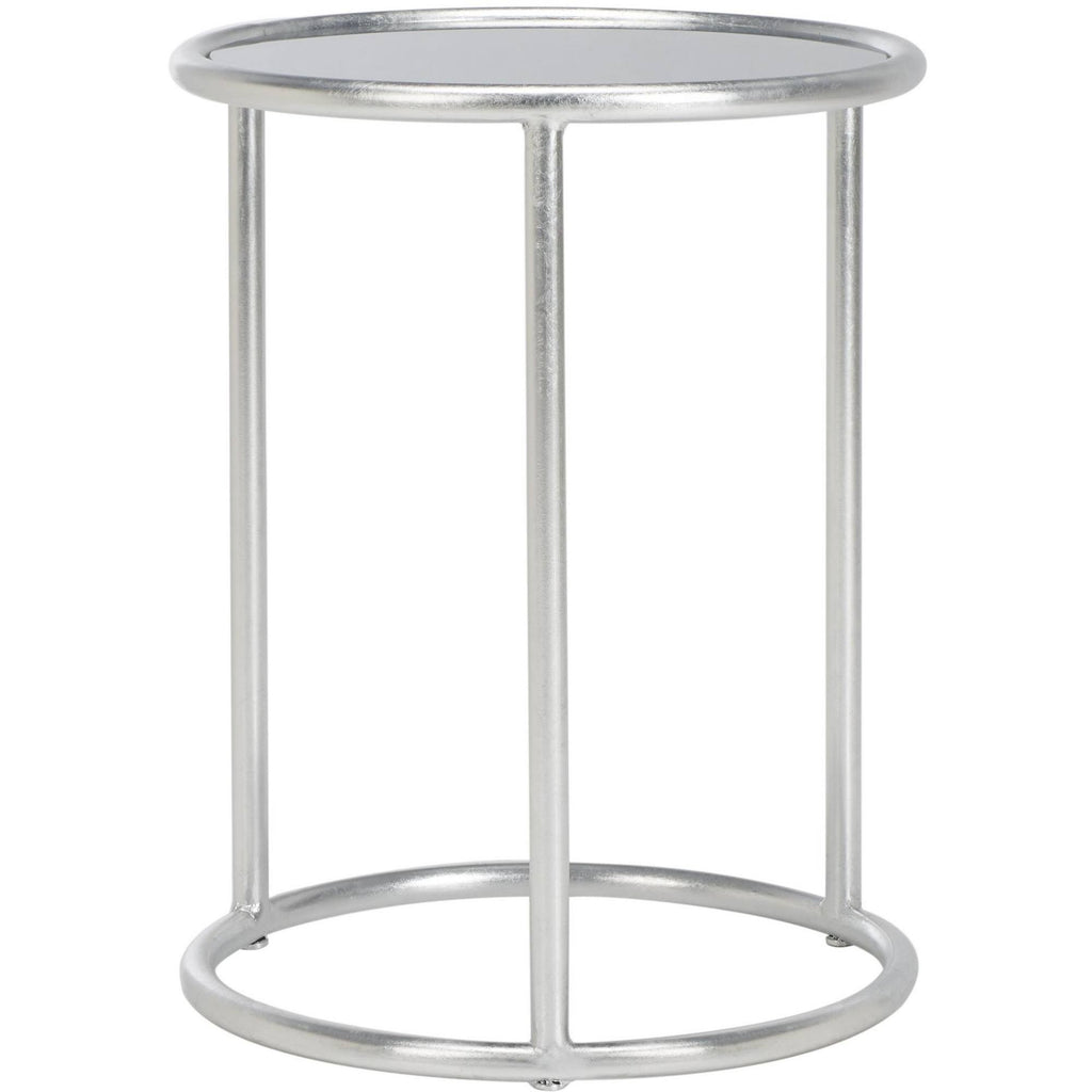 Silver/Grey Glass Top Accent Table A430626