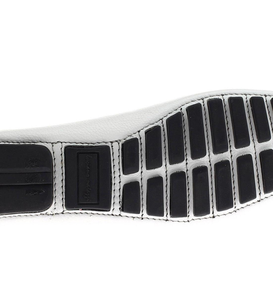 White Leather Comfort Shoes E6012