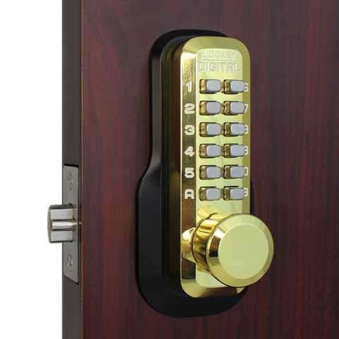 Digital Double Deadlocking Spring Latch Lock J873029