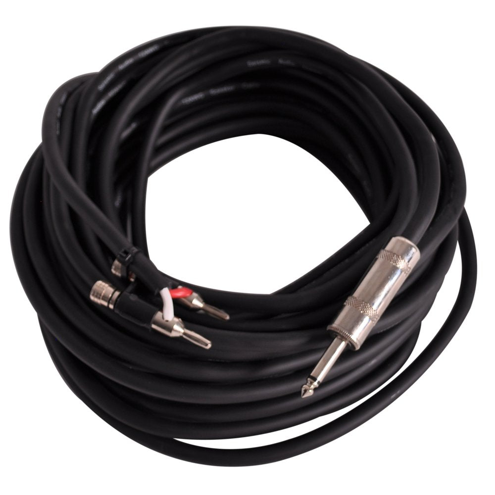 Pair of 100 Foot Pro Audio Speaker Cables E990039