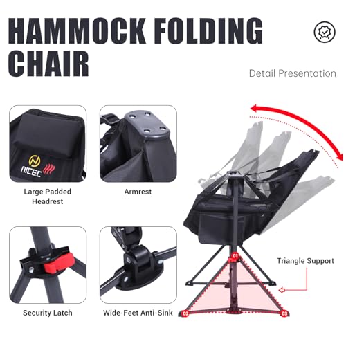 Heated Camping Chair with Cup Holder and Side Pocket B53738