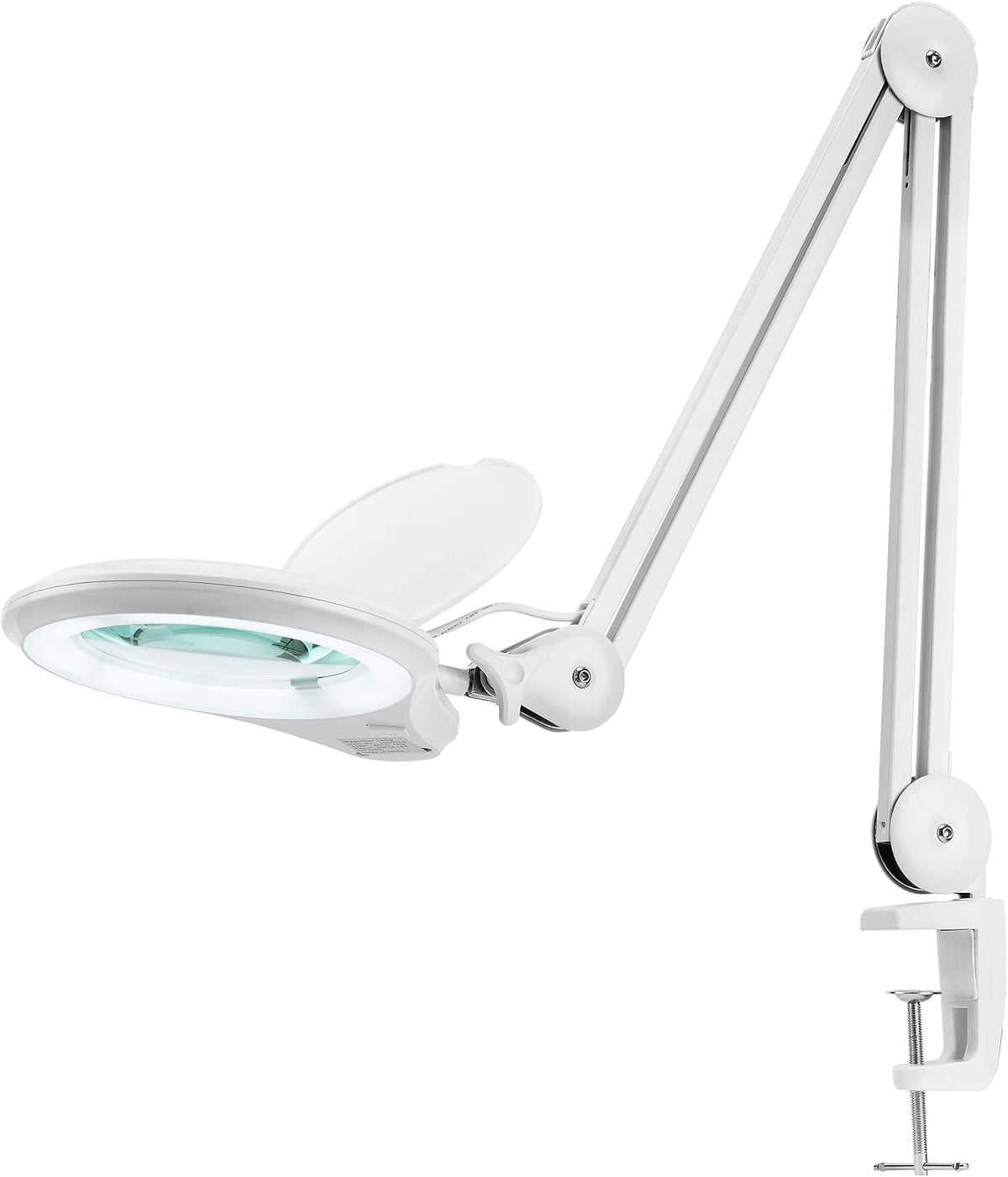60 Pcs SMD LED Magnifying Lamp with Clamp, 5 Inches Diameter Lens U5915