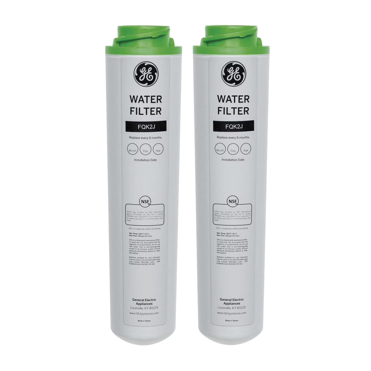 Dual Flow Drinking Water Replacement Filter Set E7603