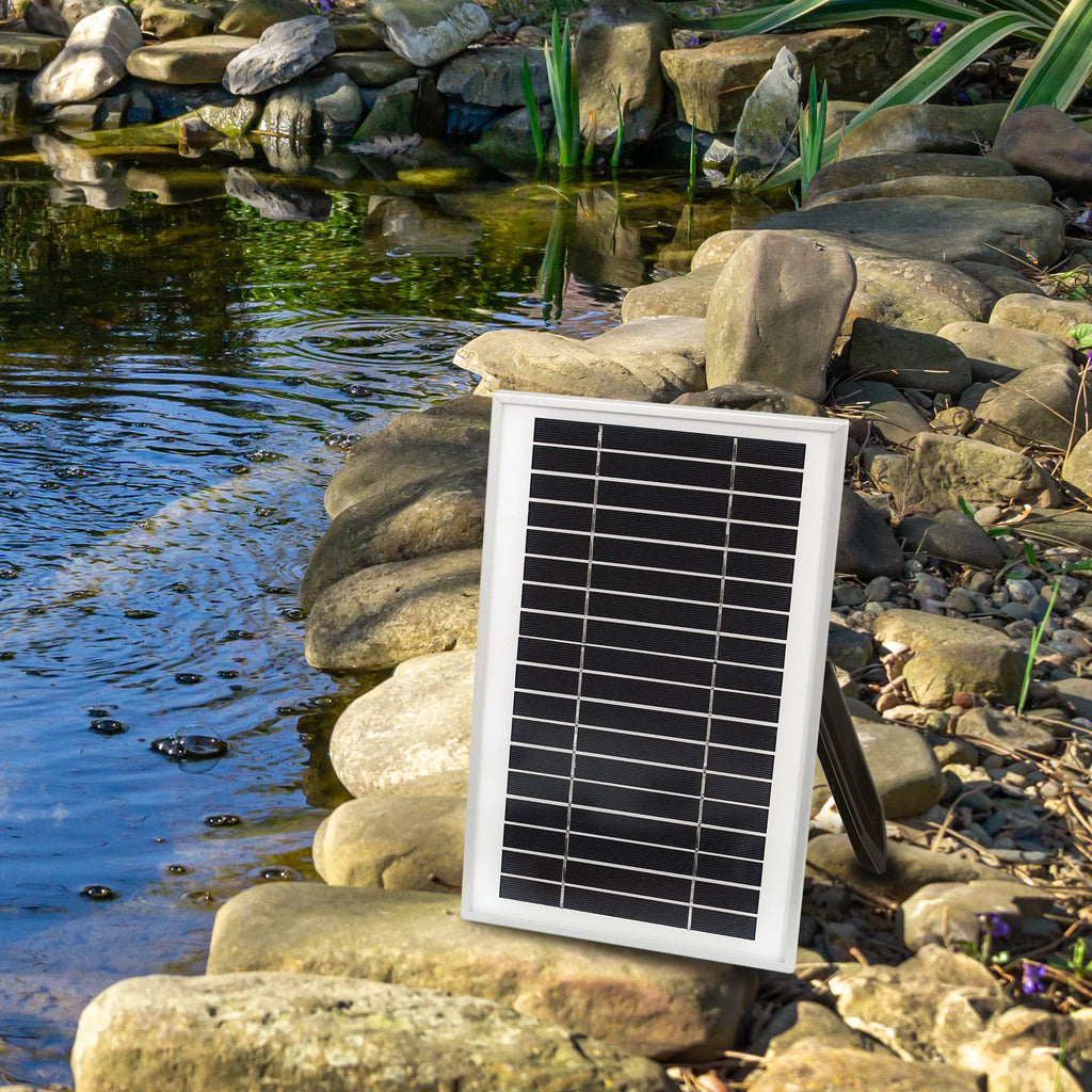 Solar Pump and Panel with Battery, Remote Control & Light M823