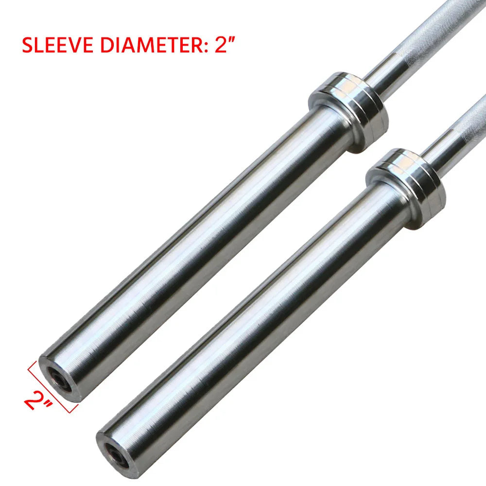 Chrome Olympic Barbell Bar D268