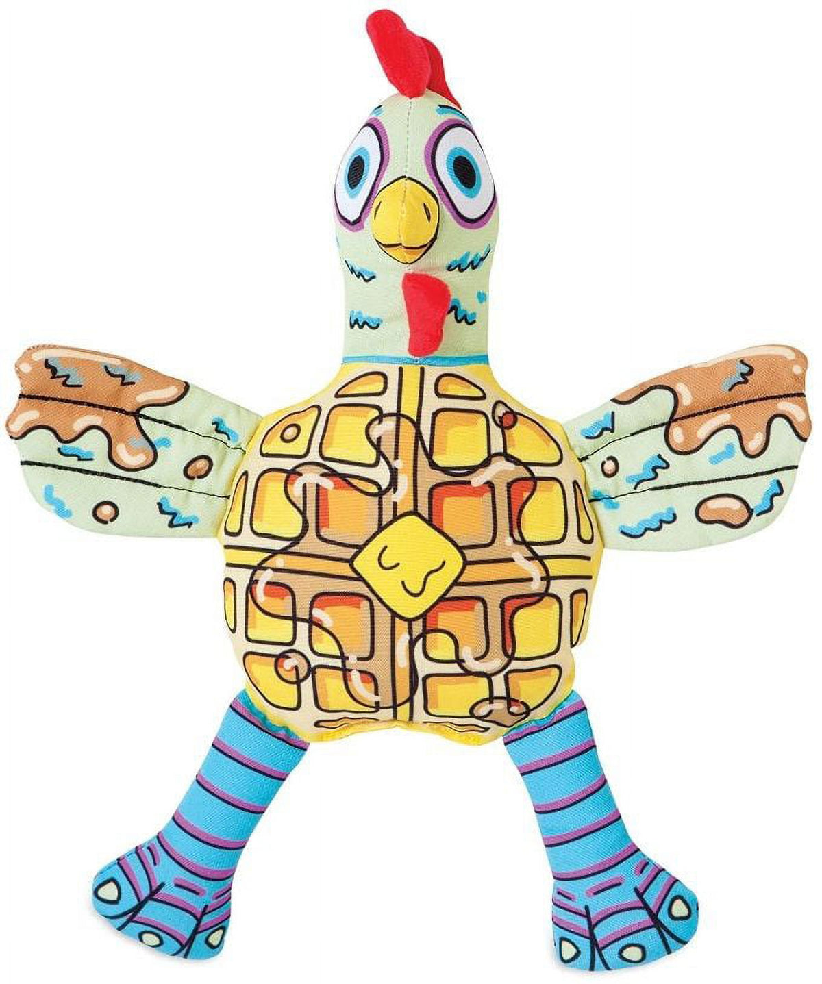Chicken 'n Waffles Dog Toy R8740