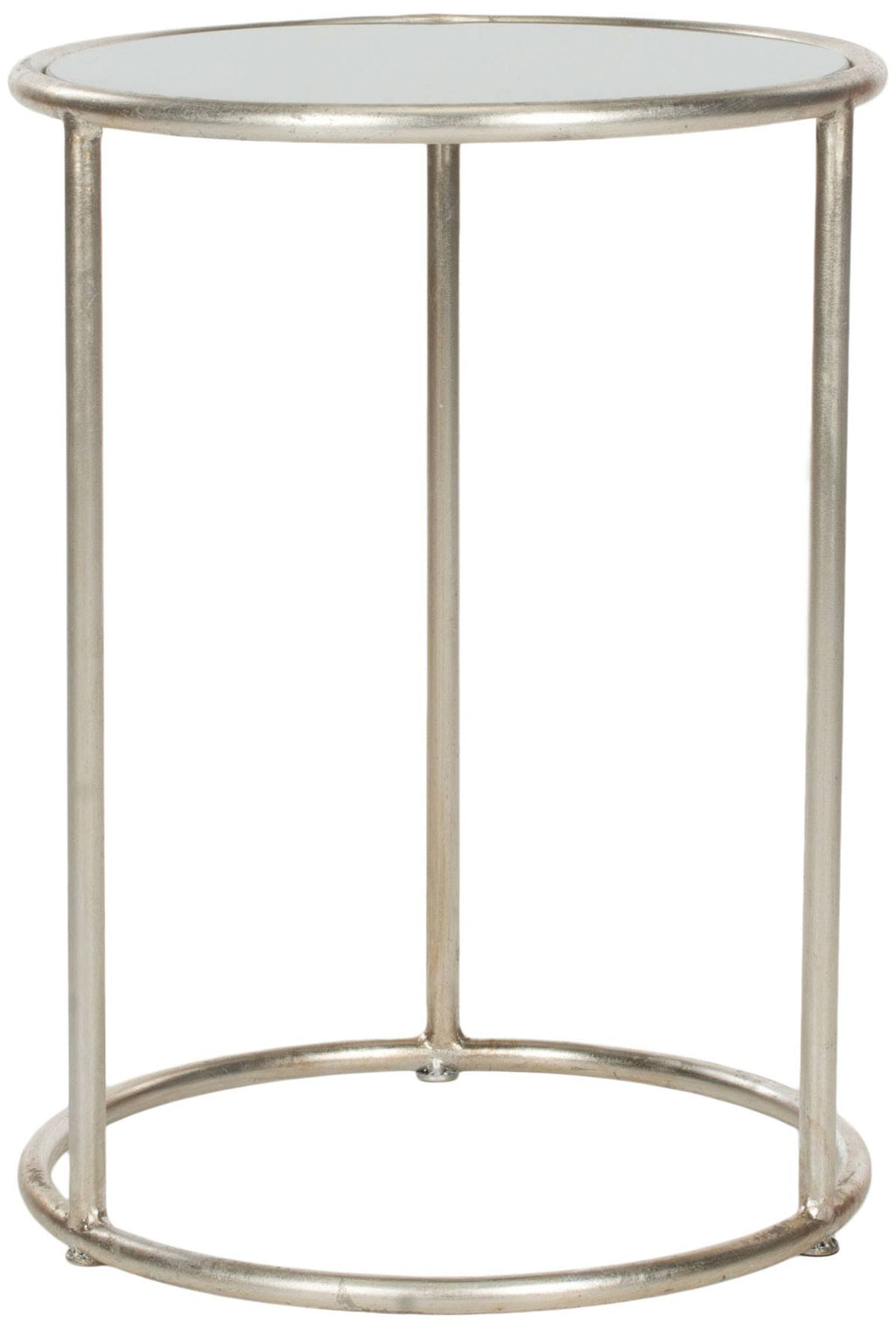 Silver/Grey Glass Top Accent Table A430626