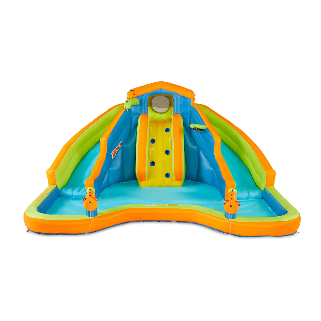 Inflatable 2 Lane Water Slide Splash Pool T242545