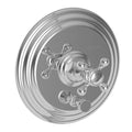 Aged Brass Tub and Shower Diverter Plate with Handle Y7286