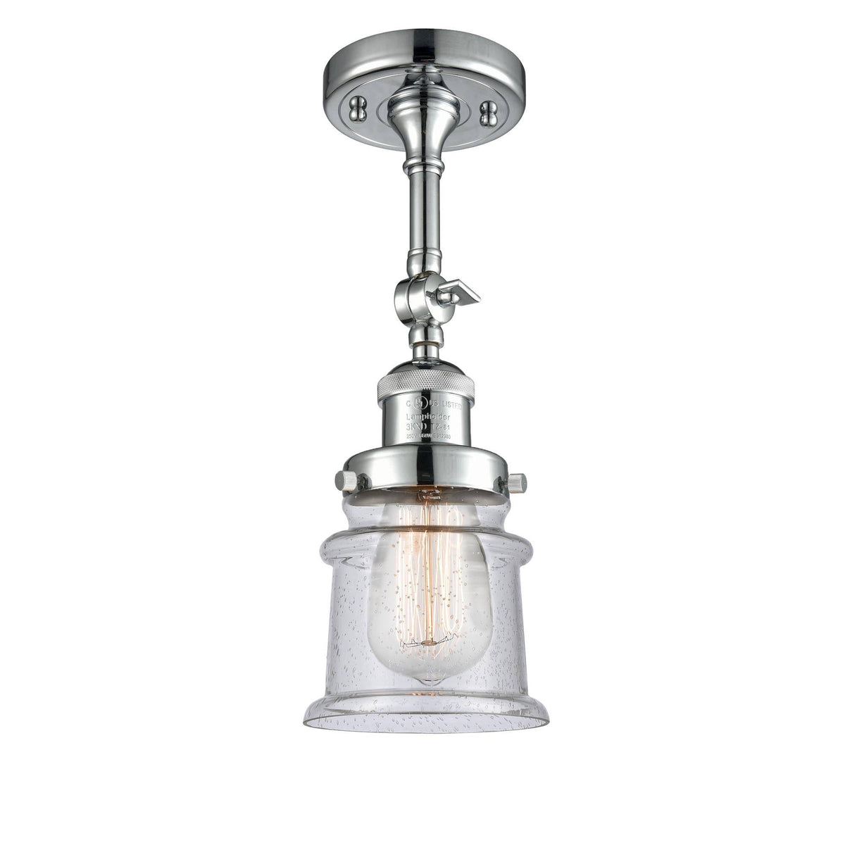 Chrome Semi Flush Mount Light N24907