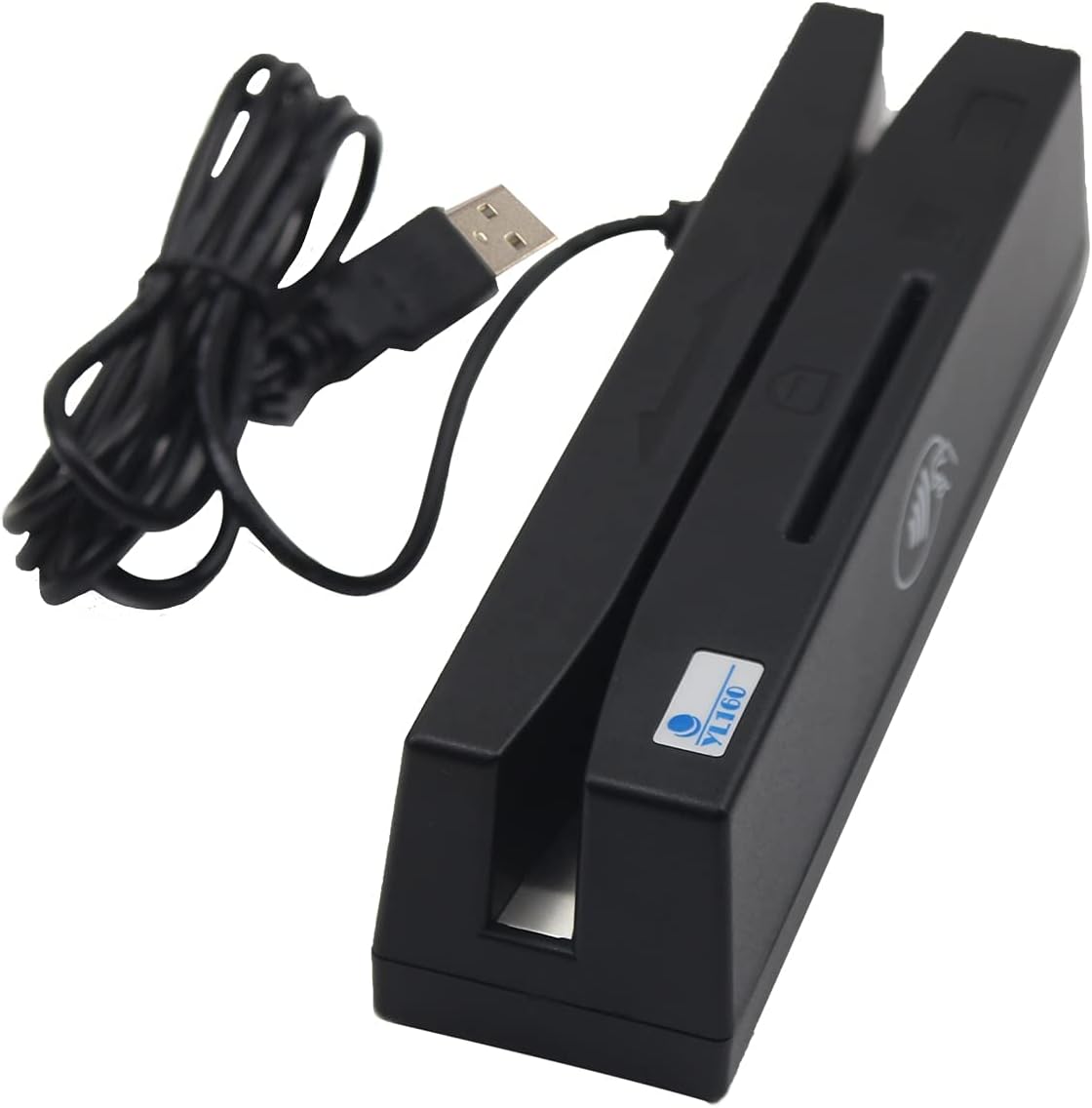 USB 4 in 1 Magnetic Swipe Card Reader with EMV Chip, RFID, PSAM T629