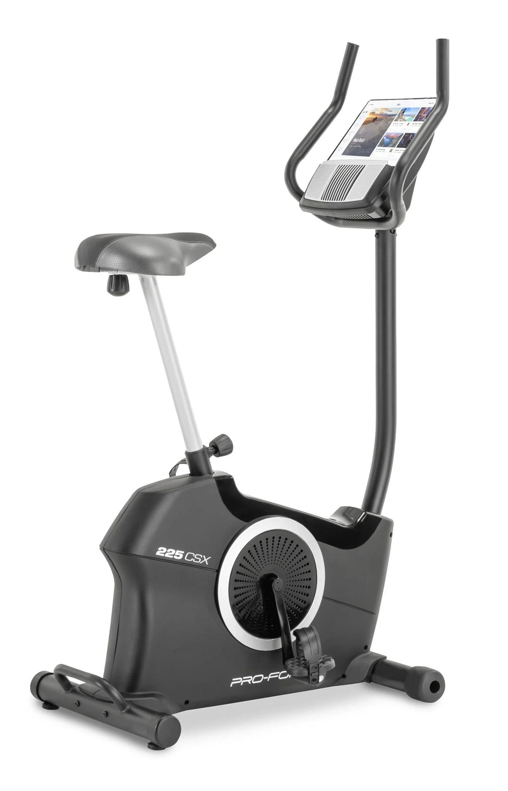 Recumbent Exercise Bike with Display and Tablet Holder F5524