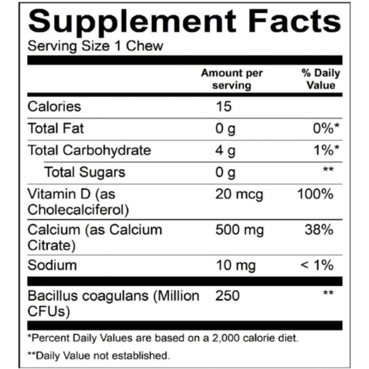 6-Month Supply Bariatric Multivitamin Capsules and Calcium Citrate Soft Chews O92721