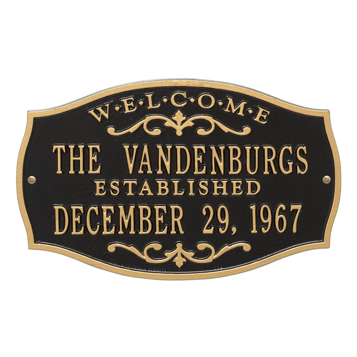 Personalized Plaque Y44410