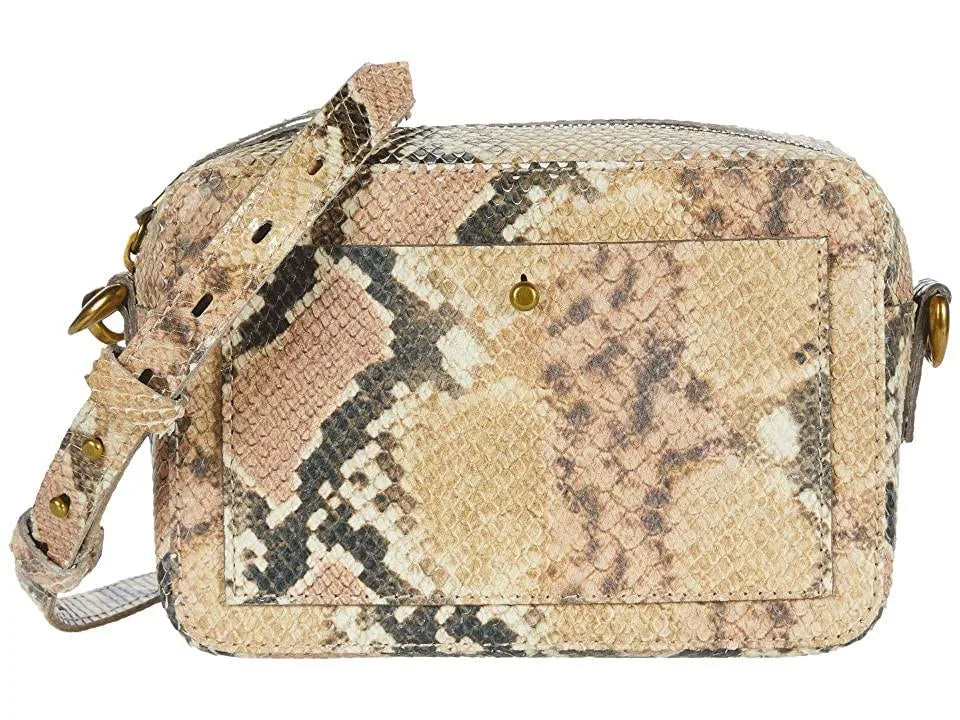 Snake Embossed Camera Bag X32885