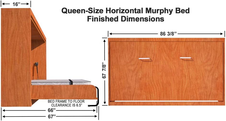Full Size Murphy Bed Hardware Kit C25022