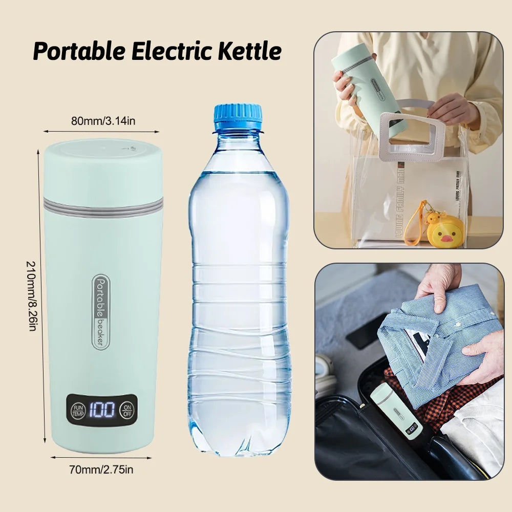 Portable Electric Kettle 350ml Stainless Steel T126882