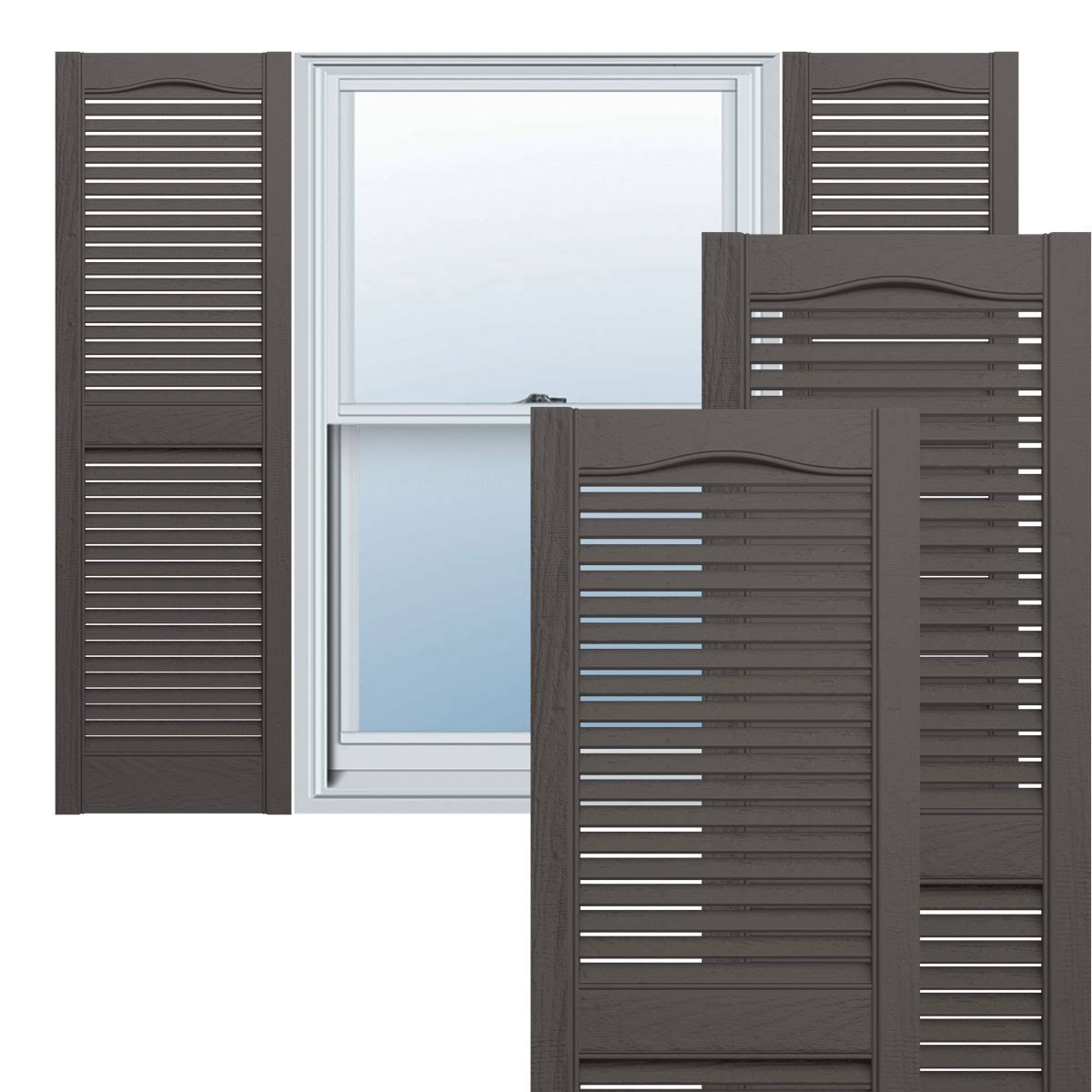 Open Louver Shutters Z960