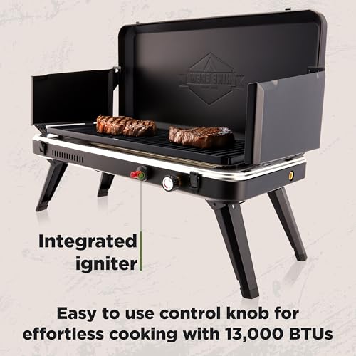 2-in-1 Gas Camping Grill and Griddle Combo G8069