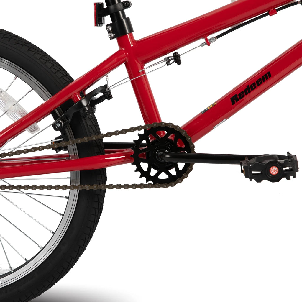 Kids 20 BMX Freestyle Bicycle Black D9662