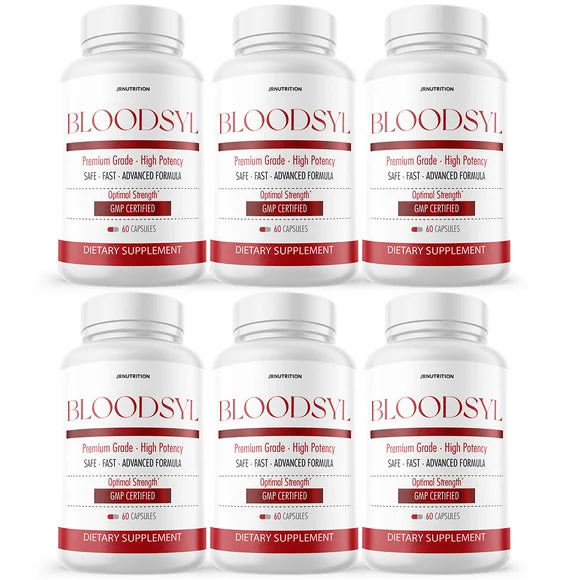 Blood Support Dietary Supplement 60 Capsules 6 Pack L121603