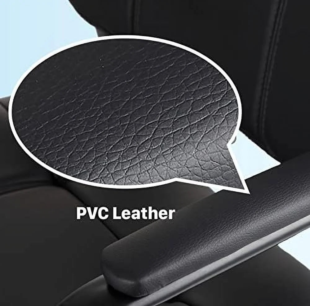 Black Bonded Leather Guest Chair 4 Pack N28879