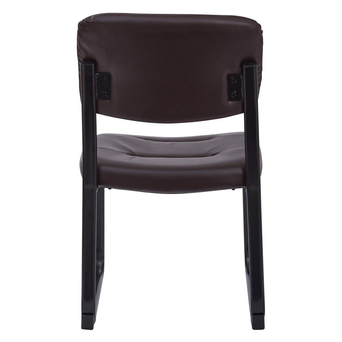 Faux Leather Visitor Chair with Sled Base G7032