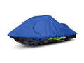 Blue Polyester Jet Ski Cover with Drawcord Hem F995723