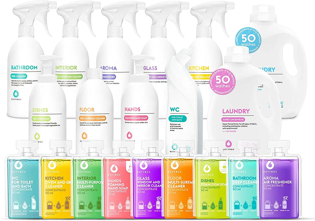 Household Cleaning Supplies Set of 11 Products M953112