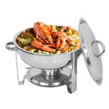 Round Chafing Dish 5Qt Buffet Stove Set V141