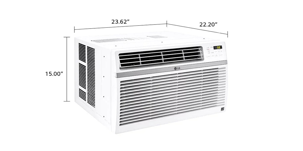 8,000 BTU Window-Mounted Air Conditioner with Remote Control N88799