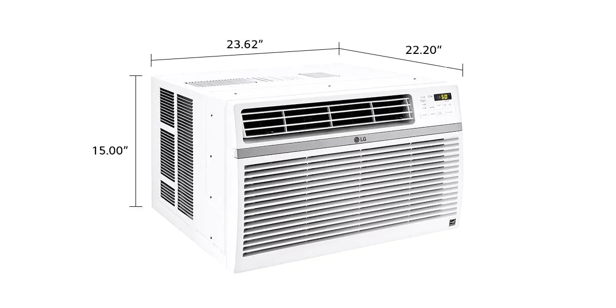 8,000 BTU Window-Mounted Air Conditioner with Remote Control N88799