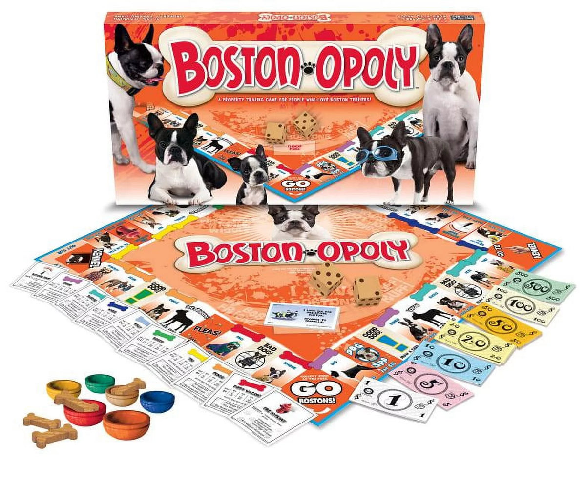Boston Terrier-Opoly Game E1353