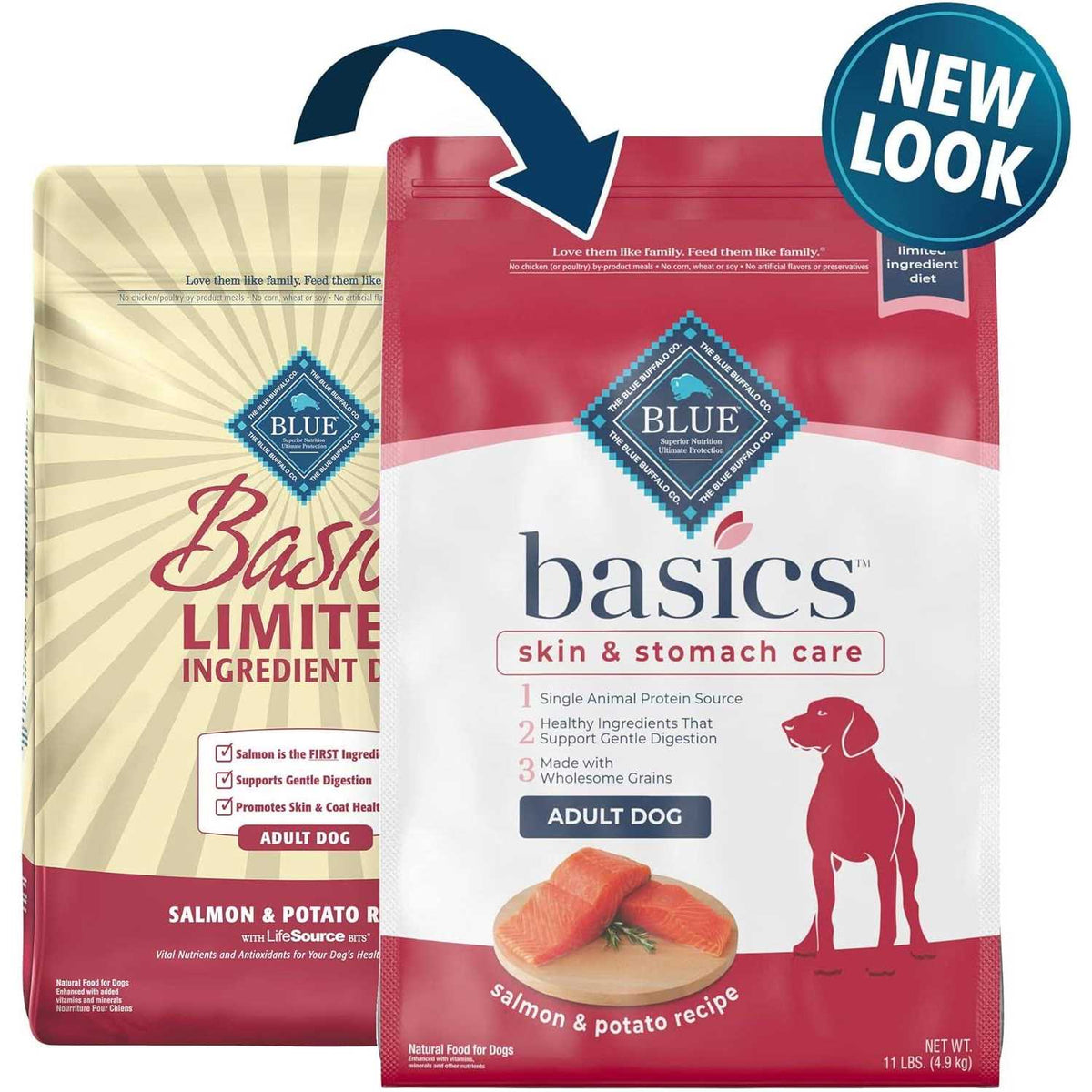 Grain-Free Salmon Dry Dog Food J564