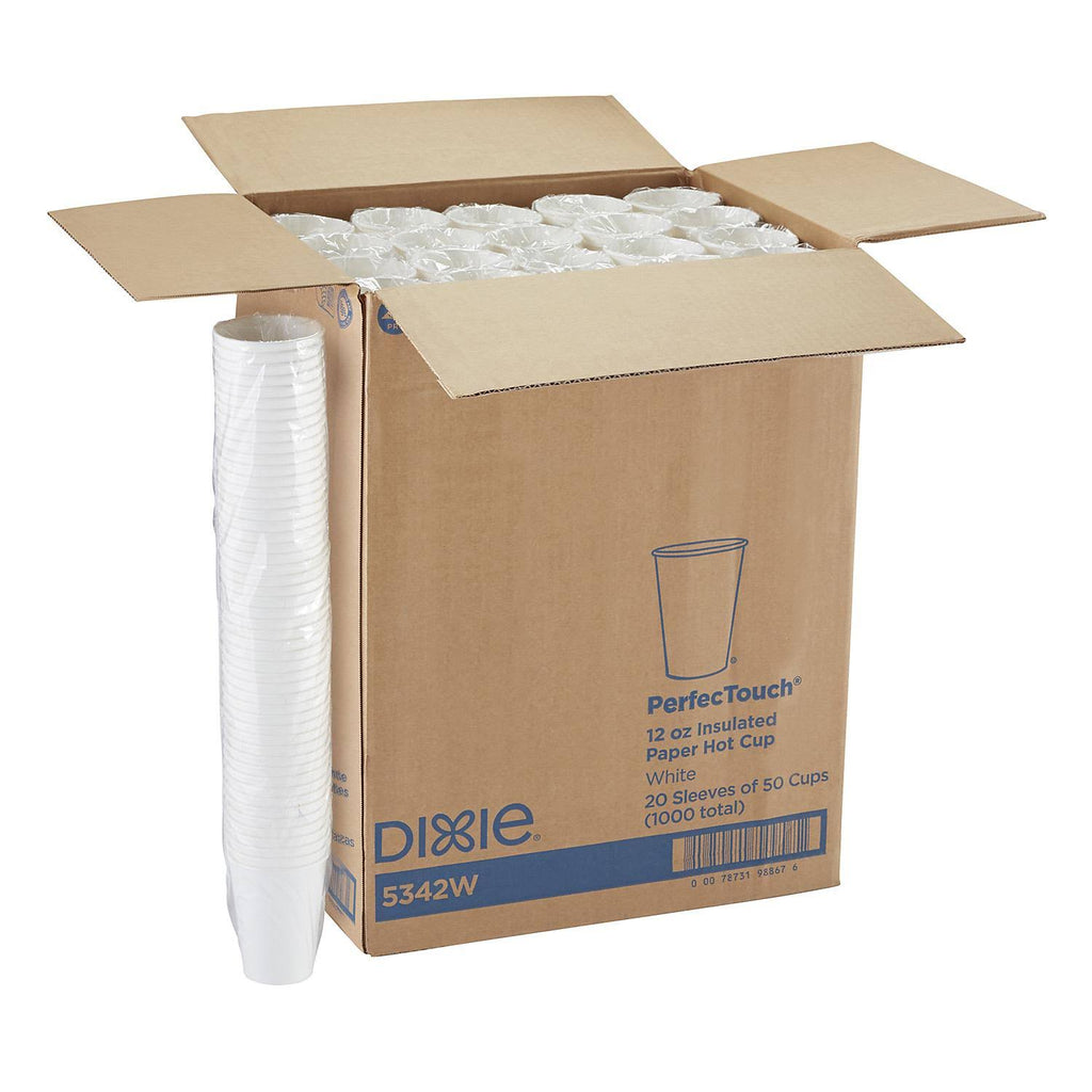 White 12 oz. Hot/Cold Cups S979403