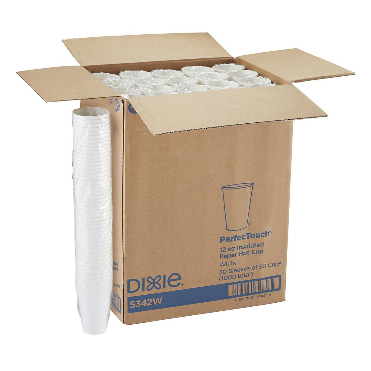 White 12 oz. Hot/Cold Cups S979403