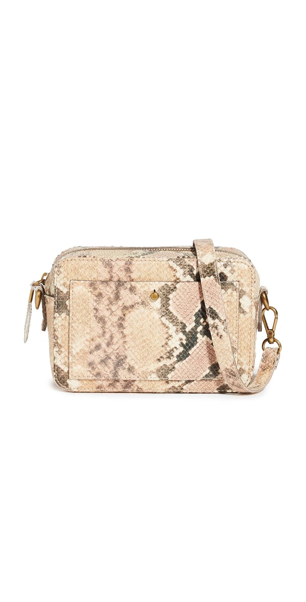 Snake Embossed Camera Bag X32885