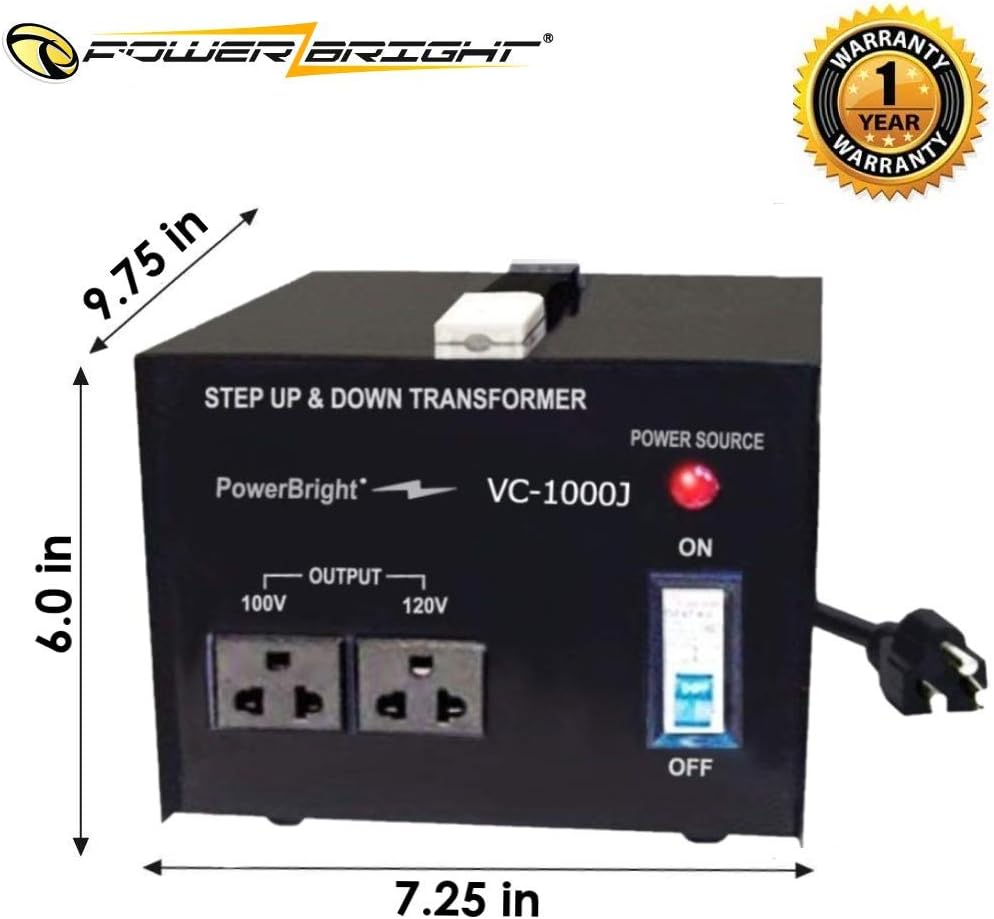 1000W Step Up & Down Japanese Transformer J32709