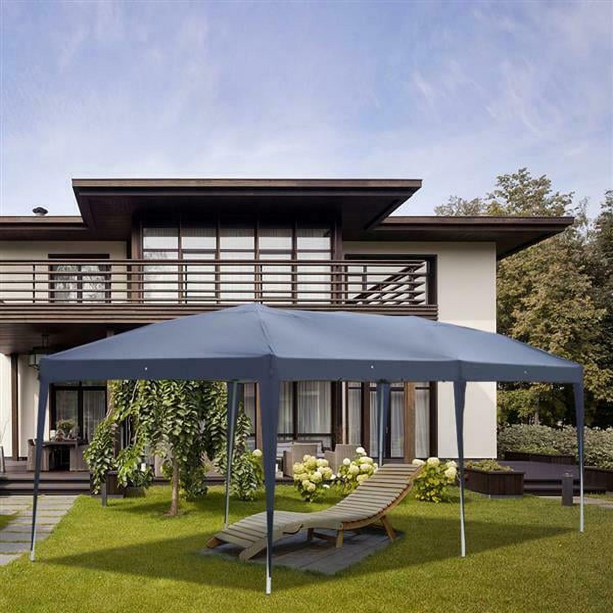 Blue Waterproof Folding Tent with Carry Bag X34647
