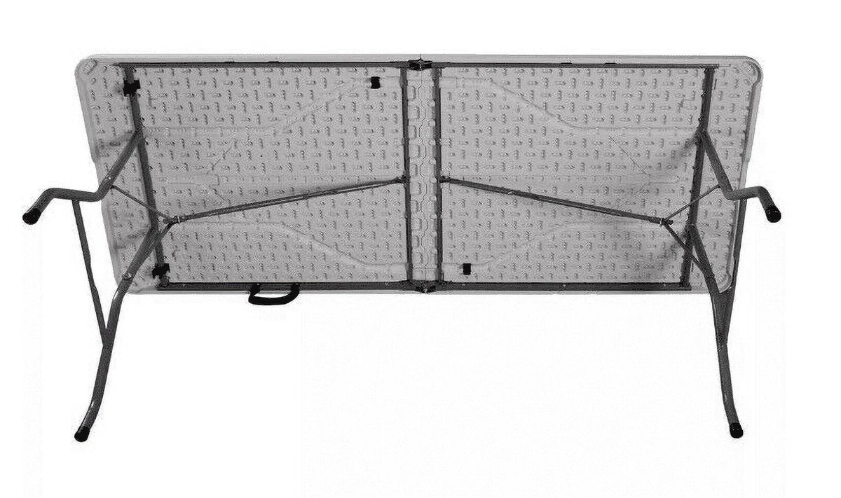 6 Foot Folding Table White Speckle K845994