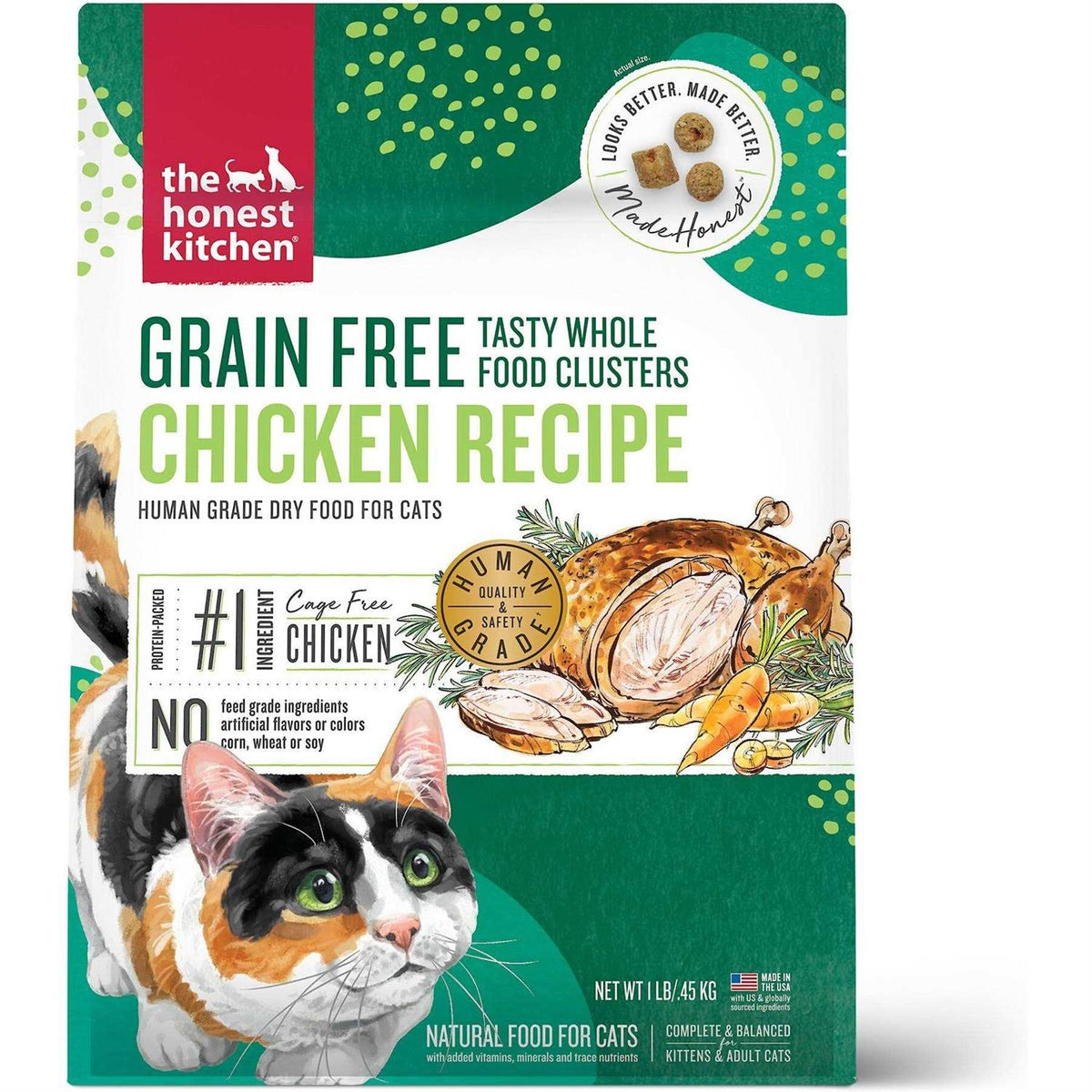 Grain-Free Chicken Dry Cat Food O9831