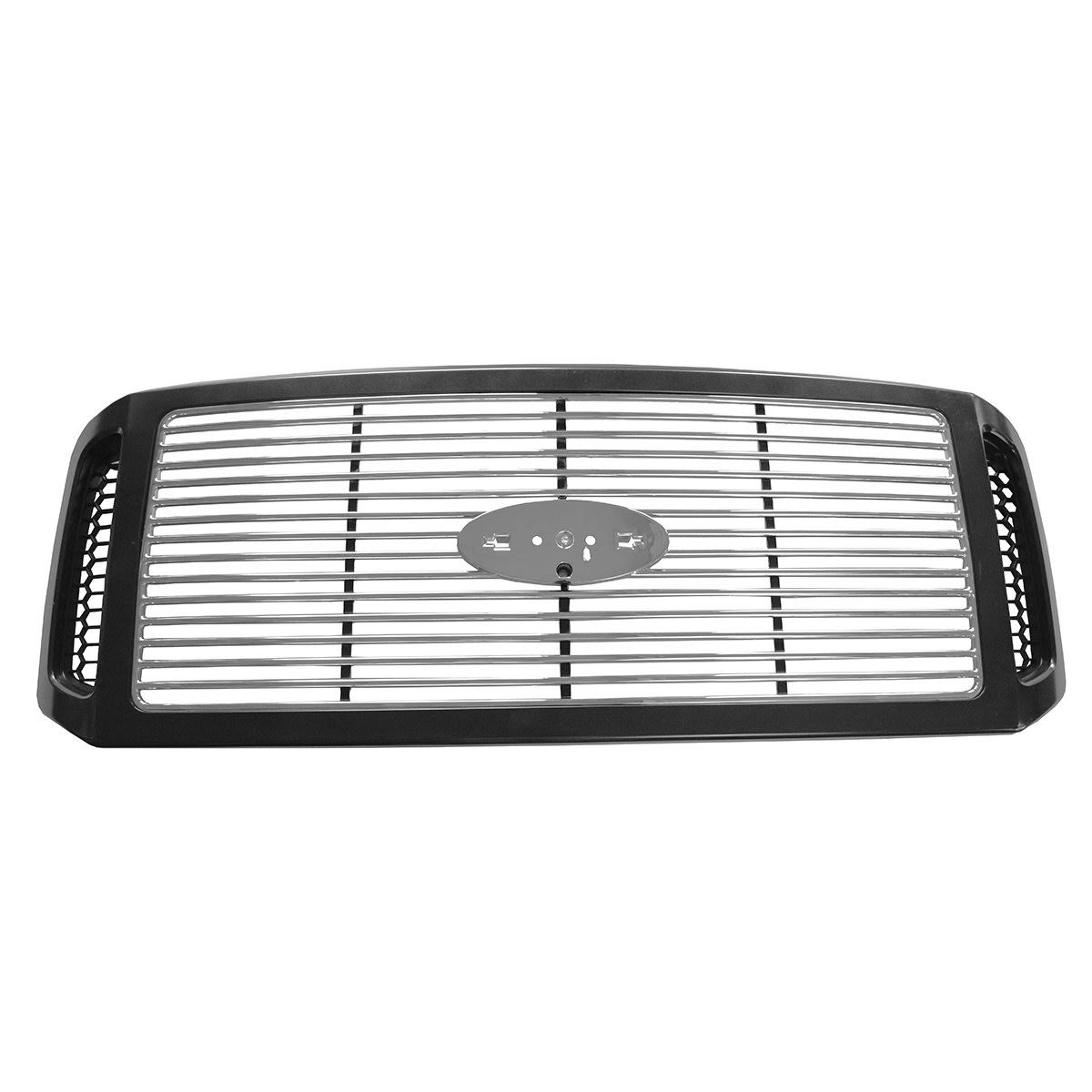 Black & Chrome Billet Grille C1680