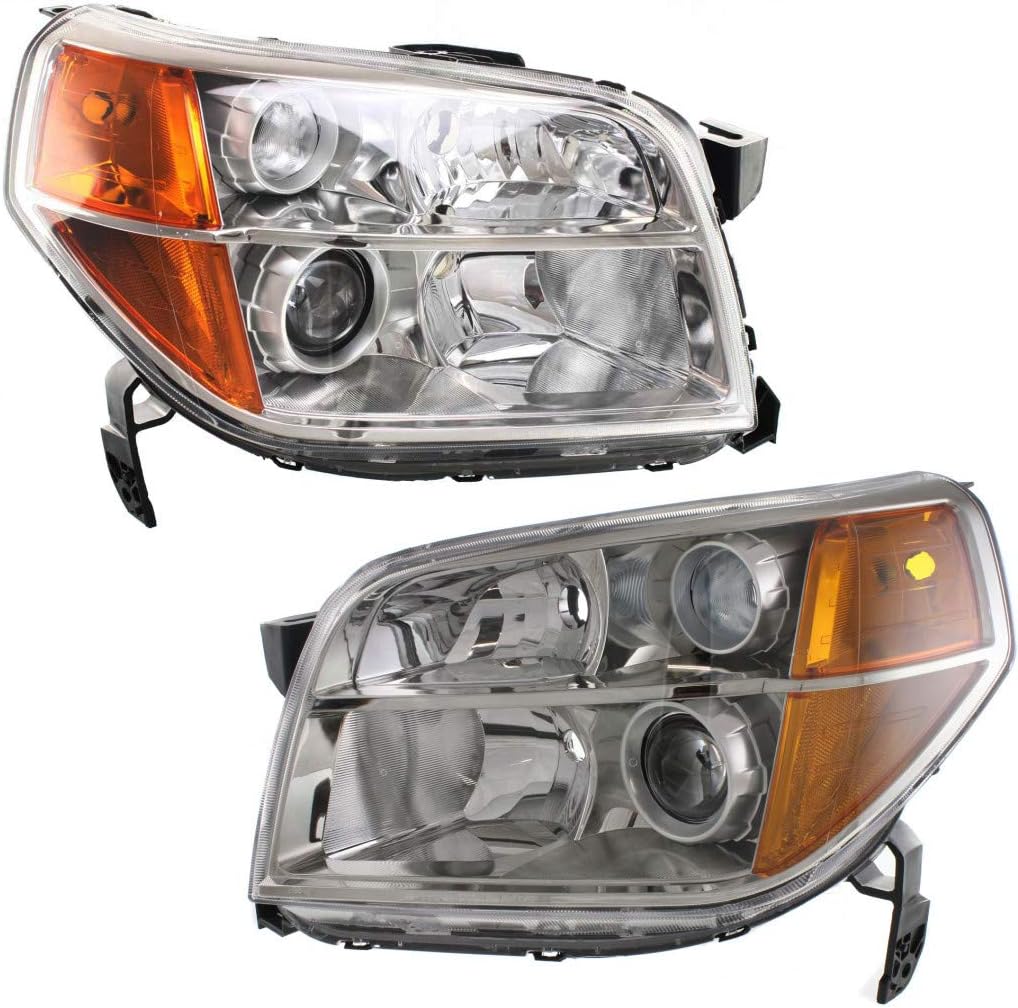 Headlight Assembly Pair for Honda Pilot 2006 2007 2008 Q9424